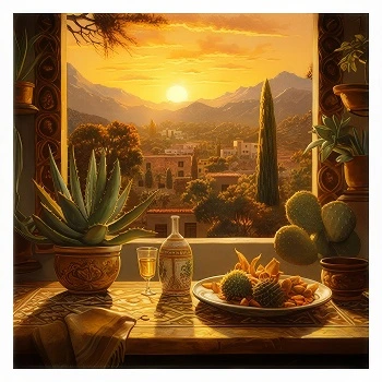 Sonnenuntergang im México